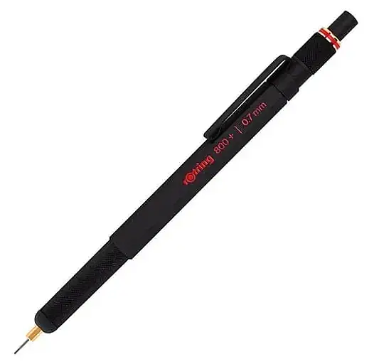 Rotring 800+ Plus 2 Fonksiyonlu Versatil Kalem 0.7 mm Siyah - 2