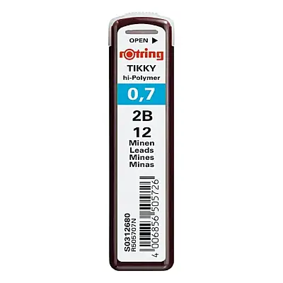 Rotring Min 0.7 mm Hi-Polimer 2B - Rotring (1)