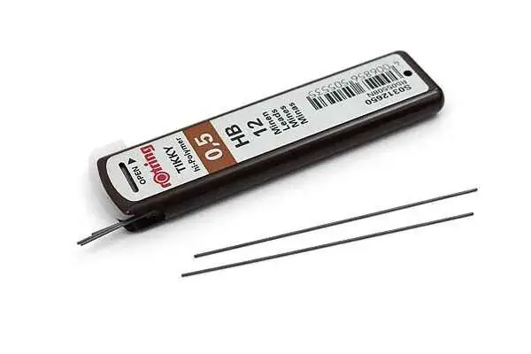 Rotring Min Hi-Polimer 2B 0.5 mm - 1