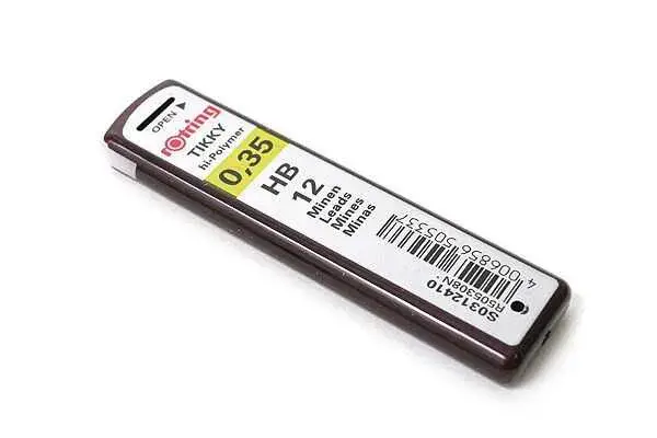 Rotring Min Hi-Polimer Hb 0.3 mm - 1