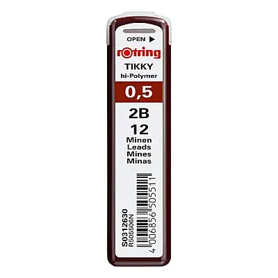 Rotring Min Hipolimer 2B 0.5 mm - 1