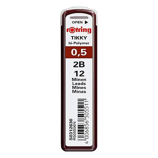 Rotring Min Hipolimer 2B 0.5 mm - 2