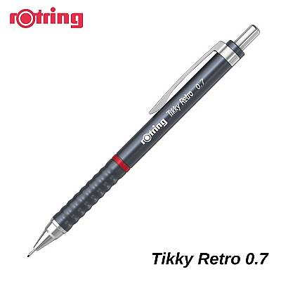 Rotring Tikky Retro Versatil Metalik Gri 0.7 - Rotring
