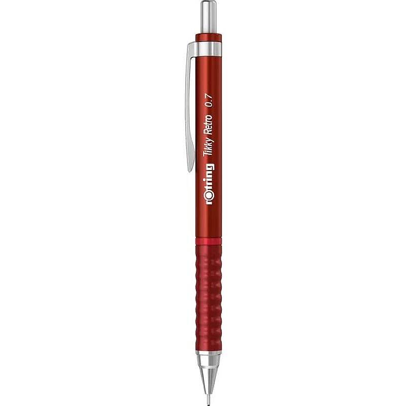 Rotring Tikky Retro Versatil Metalik Kırmızı 0.7 - 1