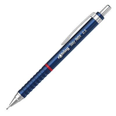 Rotring Tikky Retro Versatil Metalik Mavi 0.5 - Rotring
