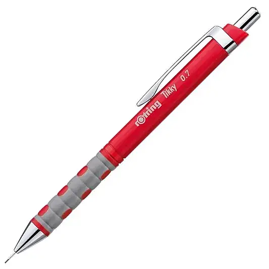 Rotring Tikky Versatil Kalem 0.7 mm Kırmızı - 1