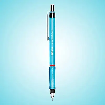 Rotring Visuclick Versatil Şeffaf 0.7 mm Mavi - 4