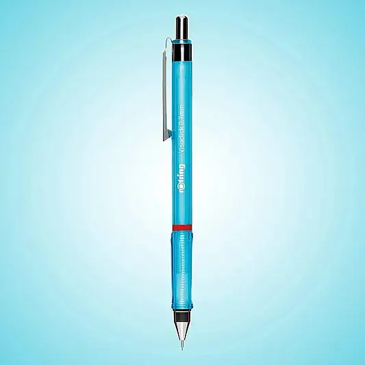 Rotring Visuclick Versatil Şeffaf 0.7 mm Mavi - 10