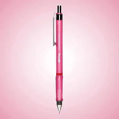 Rotring Visuclick Versatil Şeffaf 0.7 mm Pembe - 8