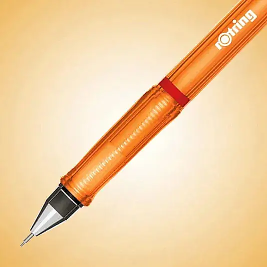 Rotring Visuclick Versatil Şeffaf 0.7 mm Turuncu - 8