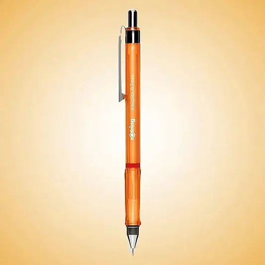 Rotring Visuclick Versatil Şeffaf 0.7 mm Turuncu - 11
