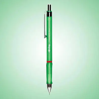 Rotring Visuclick Versatil Şeffaf 0.7 mm Yeşil - 1