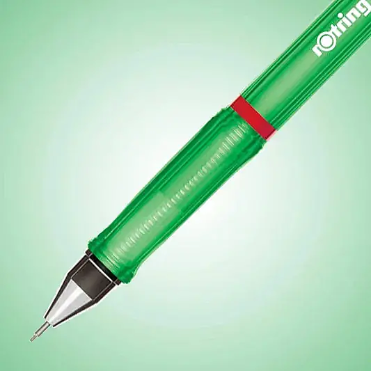 Rotring Visuclick Versatil Şeffaf 0.7 mm Yeşil - 9