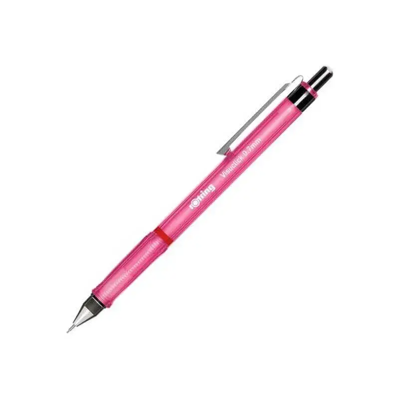Rotring Visuclick Versatil Şeffaf 0.7mm Pembe - 1