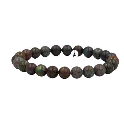 Ruby Kiyanit 8mm Doğal Taş Bileklik - Doğal Taş
