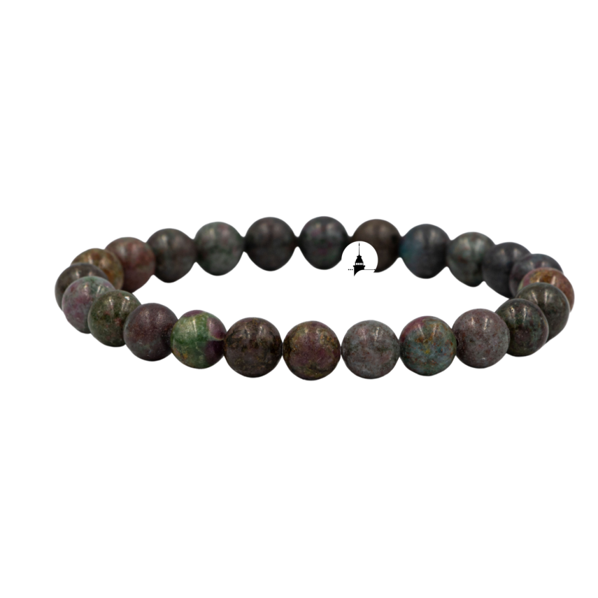 Ruby Kiyanit 8mm Doğal Taş Bileklik - 1