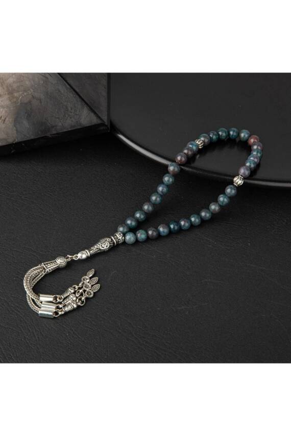 Ruby Kiyanit Doğal Taş Tesbih 33lük - 6mm - 5