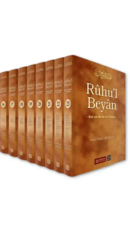 Ruhul Beyan Tefsiri 23 Cilt Takım - 1