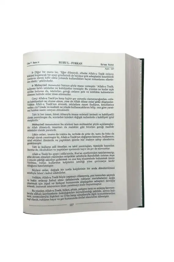 Ruhul Furkan Tefirsi 11. Cilt Orta Boy - Ciltli - 4