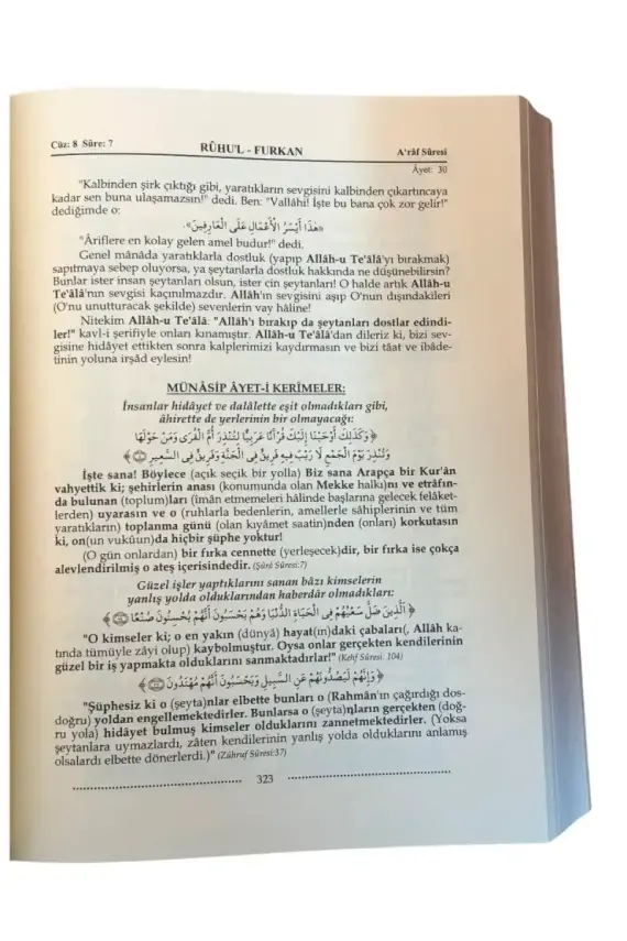Ruhul Furkan Tefsiri 13. Cilt - Deri - 2