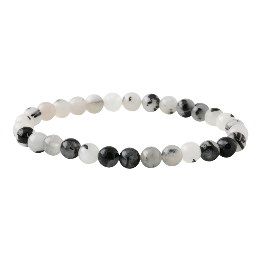 Rutilli Kuvars 6mm Doğal Taş Bileklik - 1
