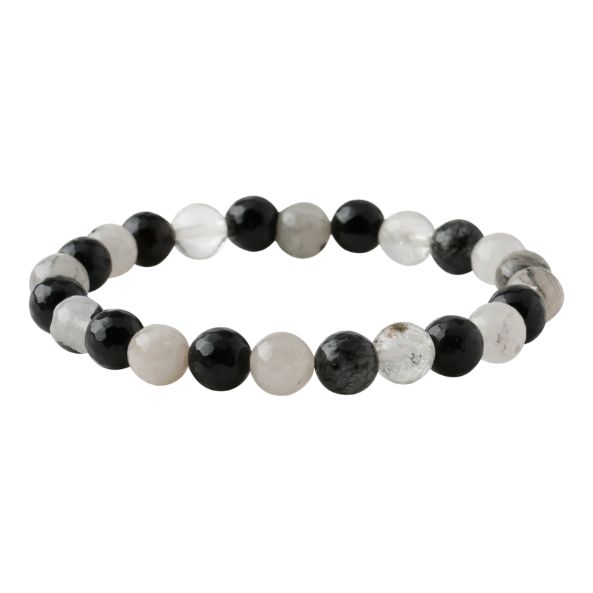 Rutilli Kuvars 8mm Doğal Taş Bileklik - 2