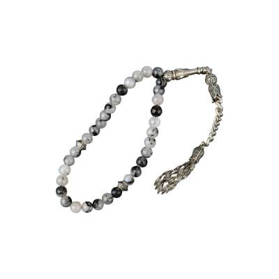 Rutilli Kuvars Doğal Taş Tesbih 33lük - 6mm - Doğal Taş (1)
