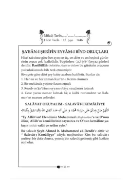 Şabanı Şerif Ajandası - Kişisel Yayınlar (1)