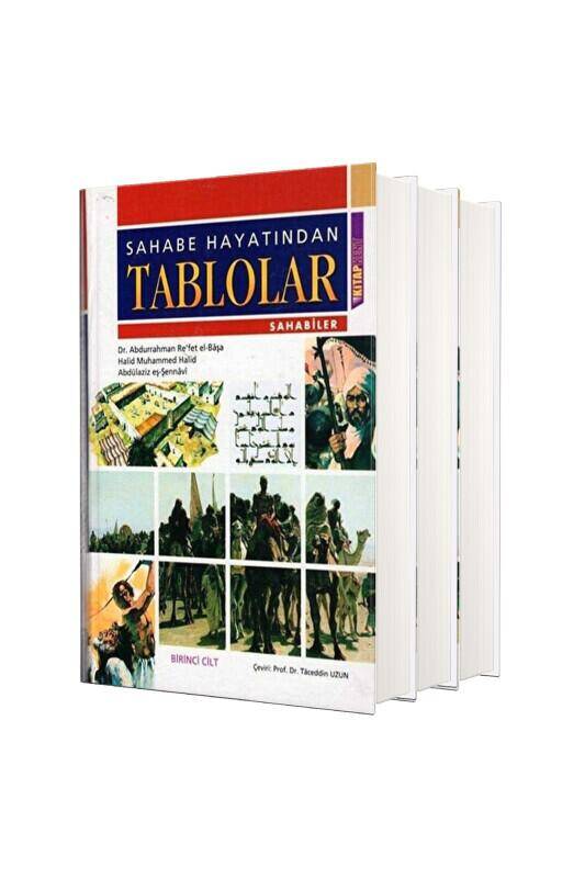 Sahabe Hayatından Tablolar 3 Cilt Takım - Şamua - 2