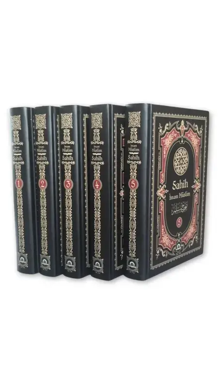 Sahihi Müslim 5 Cilt Takım İthal Kağıt - 1