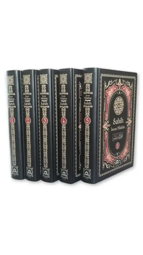 Sahihi Müslim 5 Cilt Takım İthal Kağıt - 1