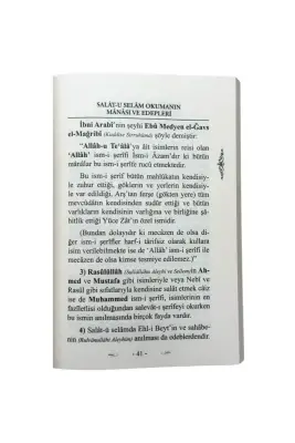 Salatı Tefriciyye Ve Salatı Münciye Tüncina - 1
