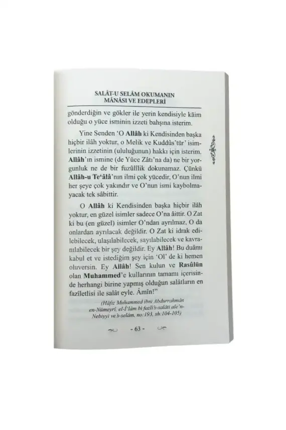Salatı Tefriciyye Ve Salatı Münciye Tüncina - 2