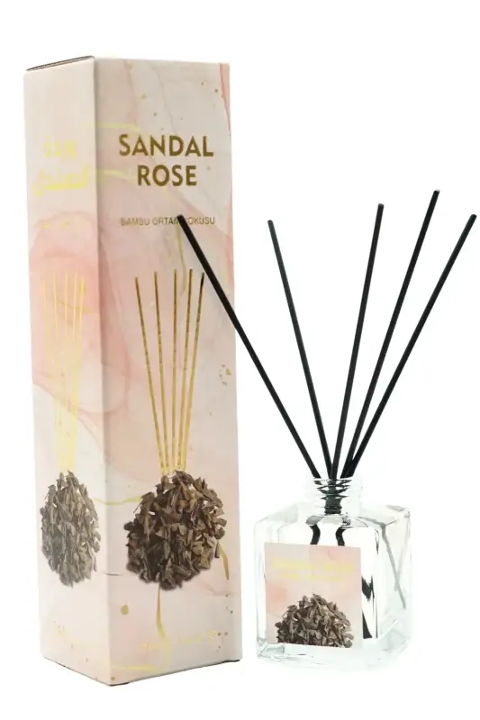 Sandal Rose Bambu Çubuklu Ortam Kokusu 100 Ml - 2