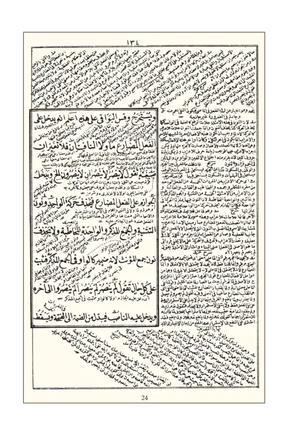 Sarf Cümlesi Arapça Eski Dizgi - 4