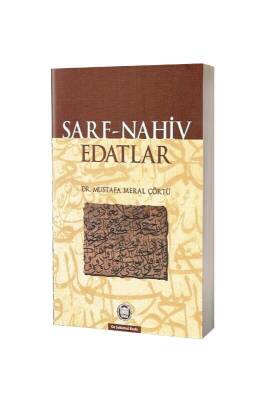 Sarf Nahiv Edatlar - M.Ü İlahiyat Fakültesi Vakfı Yayınları