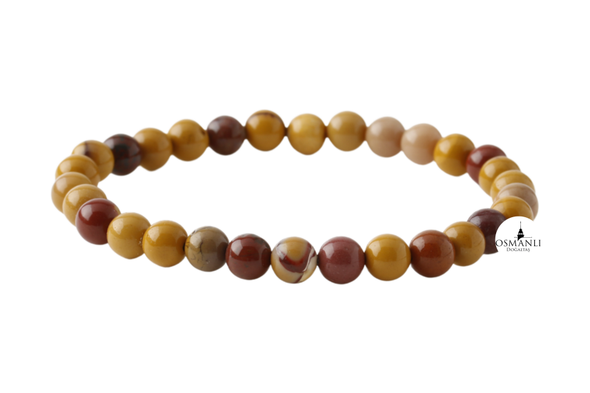 Sarı Jasper 6mm Doğal Taş Bileklik - 1