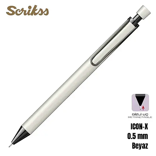 Scrikss İcon-X Versatil 0.5 mm Beyaz - 6
