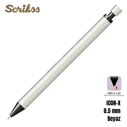 Scrikss İcon-X Versatil 0.5 mm Beyaz - 8