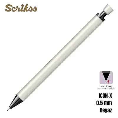 Scrikss İcon-X Versatil 0.5 mm Beyaz - 11