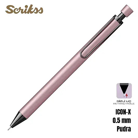 Scrikss İcon-X Versatil 0.5 mm Pembe - 1