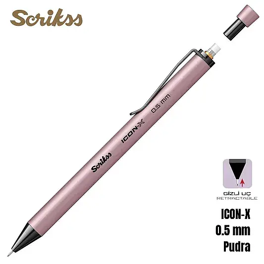 Scrikss İcon-X Versatil 0.5 mm Pembe - 6