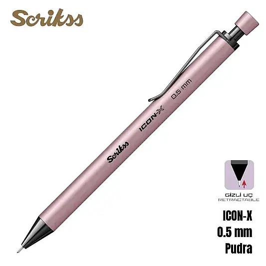 Scrikss İcon-X Versatil 0.5 mm Pembe - 10