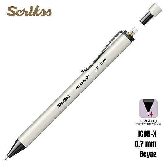 Scrikss İcon-X Versatil 0.7 mm Beyaz - 5