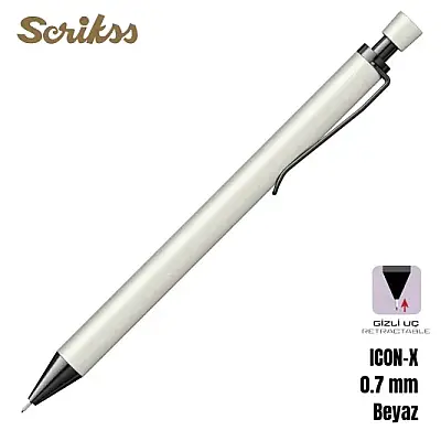 Scrikss İcon-X Versatil 0.7 mm Beyaz - 12