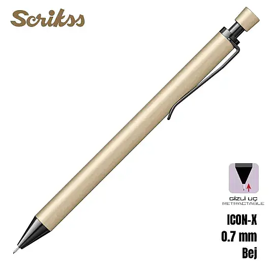 Scrikss İcon-X Versatil 0.7 mm Krem - 1