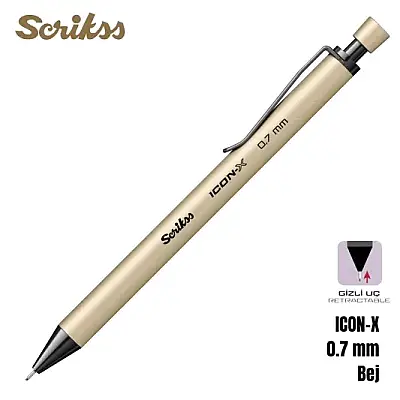 Scrikss İcon-X Versatil 0.7 mm Krem - 4