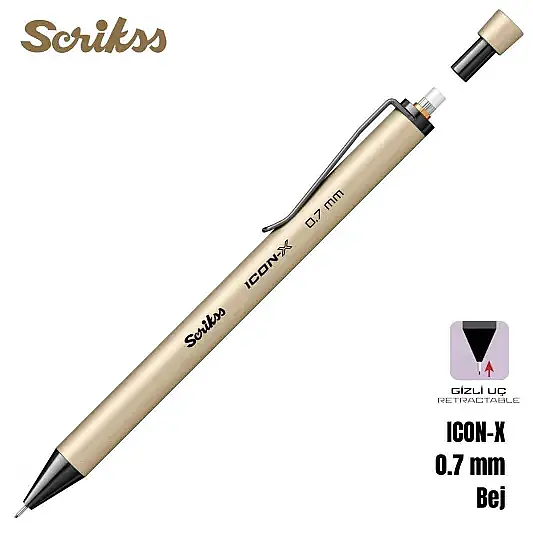 Scrikss İcon-X Versatil 0.7 mm Krem - 10