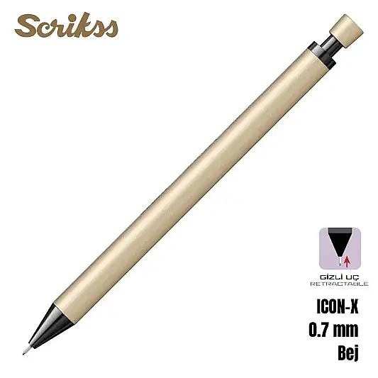 Scrikss İcon-X Versatil 0.7 mm Krem - 14