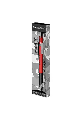 Scrikss Matri-X Mekanik Kurşun Kalem 0.5 mm Kırmızı - 3